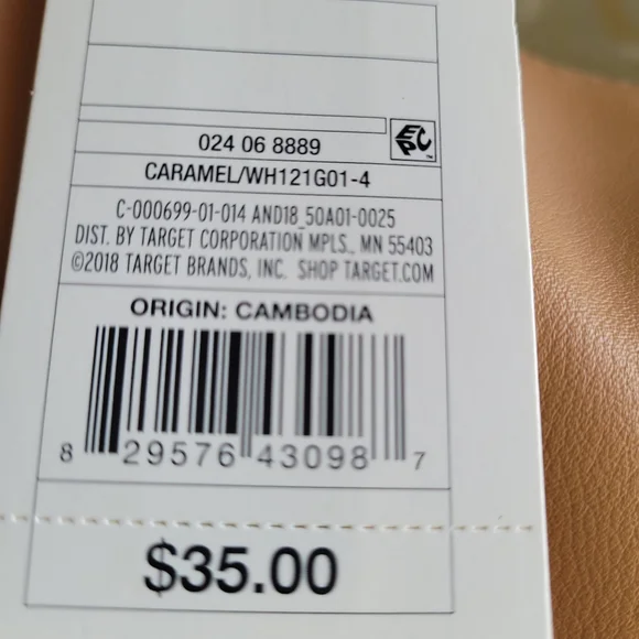 A NEW DAY Knotted Shoulder Bag in Caramel Purse - Picture 4 of 5